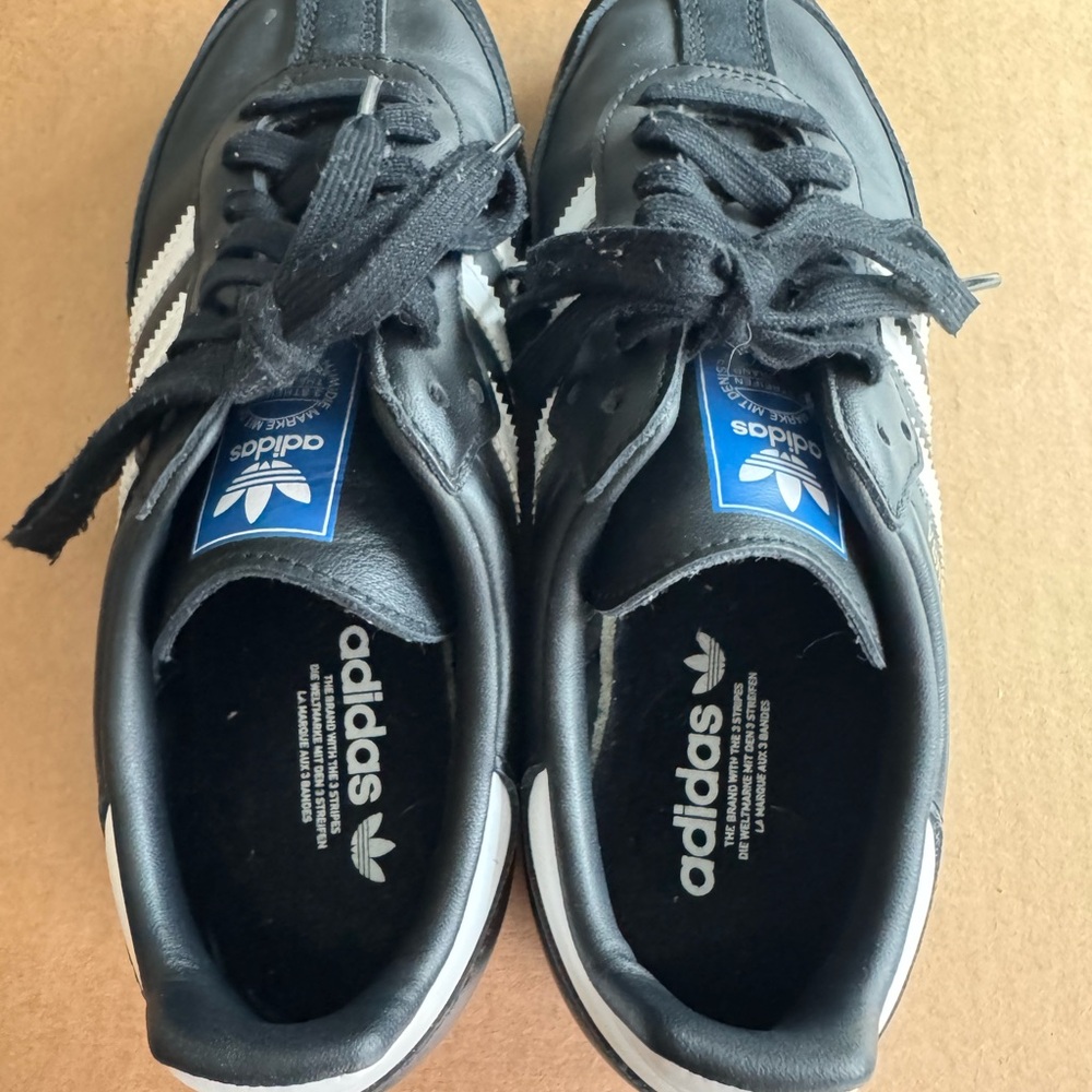 Adidas Samba Black and White Sneakers - Picture 4 of 8